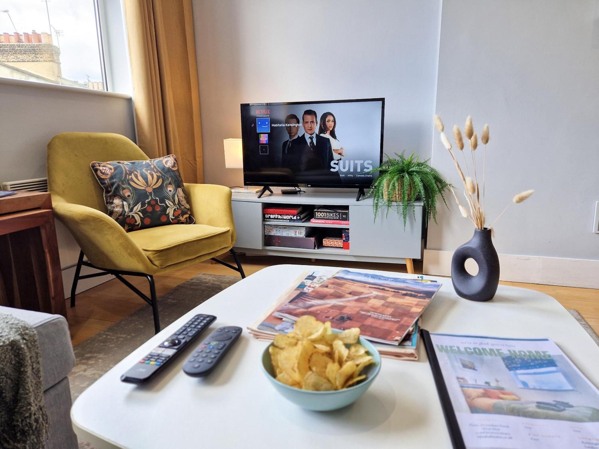 1-Bed Apartment, Close To Kensington Olympia With Free Wi-Fi & Netflix لندن المظهر الخارجي الصورة